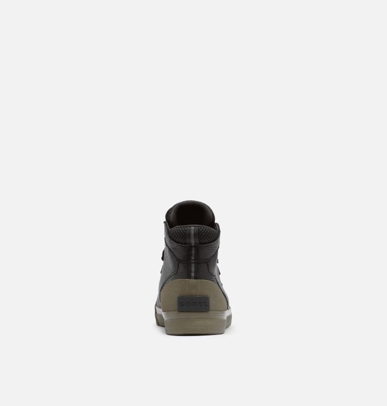 Sorel Erkek Caribou™ Boot Mid - Spor Ayakkabı Siyah - 502-IJQMSZ